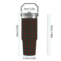 ScotsTee Shop Scottish Wilson Janet Tartan Flip Straw Tumbler 20oz 30oz