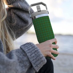 ScotsTee Shop Scottish O'Brien Scotch Corner Tartan Flip Straw Tumbler 20oz 30oz