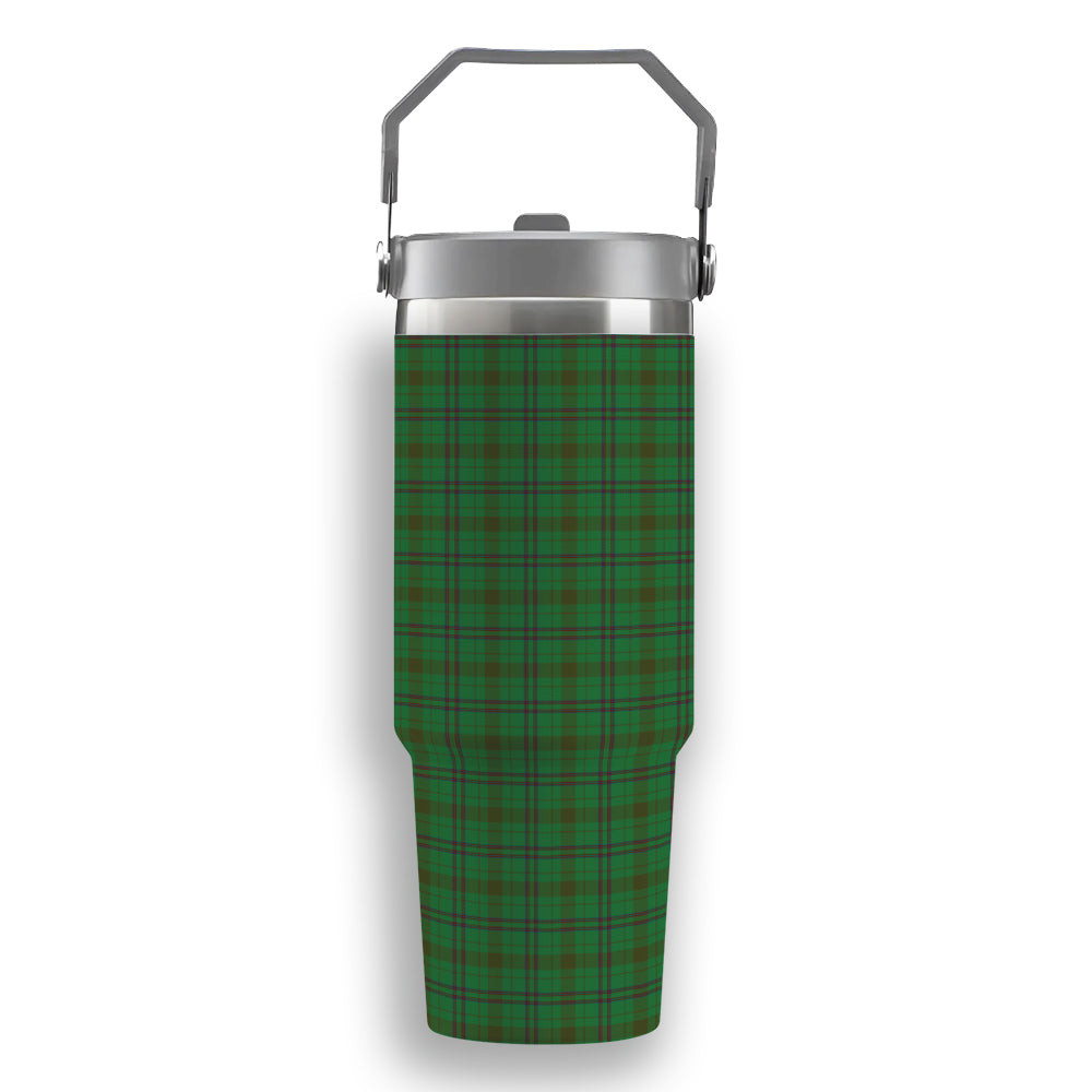 ScotsTee Shop Scottish O'Brien Scotch Corner Tartan Flip Straw Tumbler 20oz 30oz