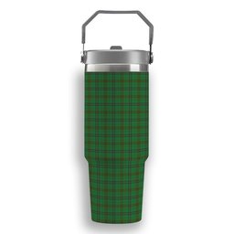 ScotsTee Shop Scottish O'Brien Scotch Corner Tartan Flip Straw Tumbler 20oz 30oz