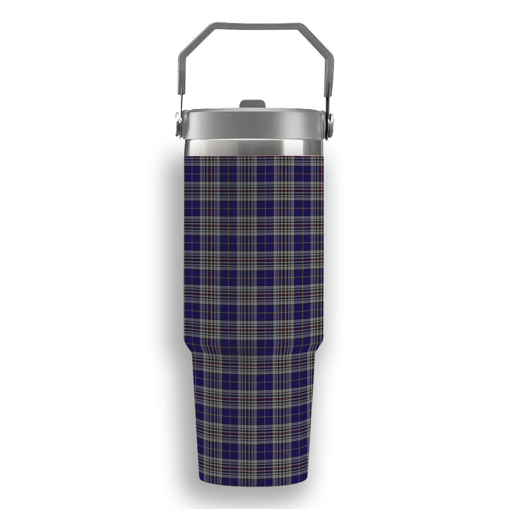 ScotsTee Shop Scottish Hanna of Stirlingshire Tartan Flip Straw Tumbler 20oz 30oz