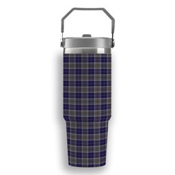ScotsTee Shop Scottish Hanna of Stirlingshire Tartan Flip Straw Tumbler 20oz 30oz