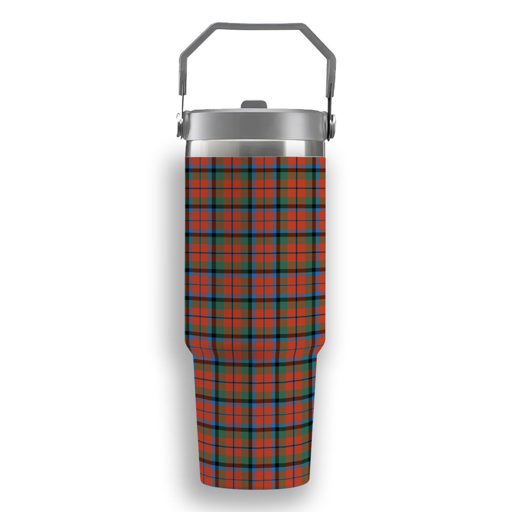 ScotsTee Shop Scottish Mcnaghten Ancient Tartan Flip Straw Tumbler 20oz 30oz