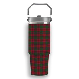 ScotsTee Shop Scottish Grant 1819 1 Tartan Flip Straw Tumbler 20oz 30oz