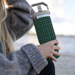 ScotsTee Shop Scottish MacWilliam (Williamson) Ancient Tartan Flip Straw Tumbler 20oz 30oz