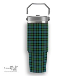 ScotsTee Shop Scottish MacWilliam (Williamson) Ancient Tartan Flip Straw Tumbler 20oz 30oz