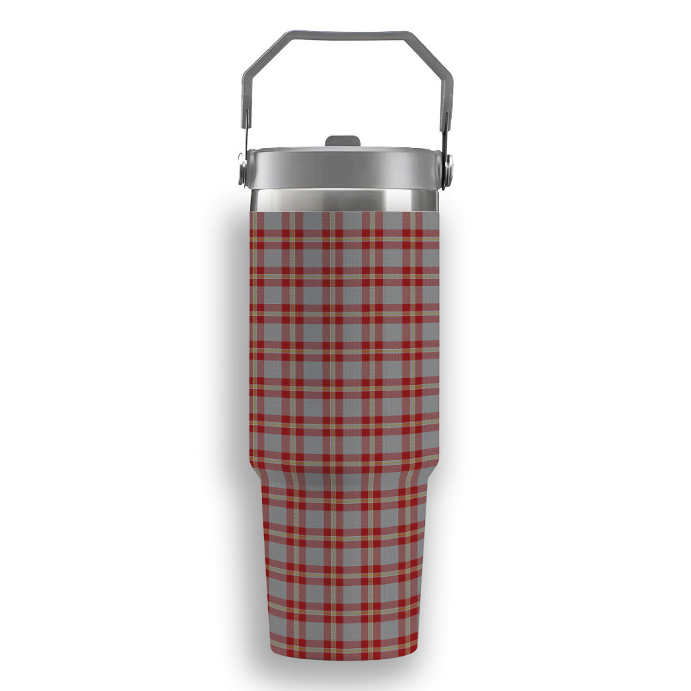 ScotsTee Shop Scottish Perry Arisaid Tartan Flip Straw Tumbler 20oz 30oz