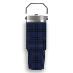 ScotsTee Shop Scottish Weir Tartan Flip Straw Tumbler 20oz 30oz