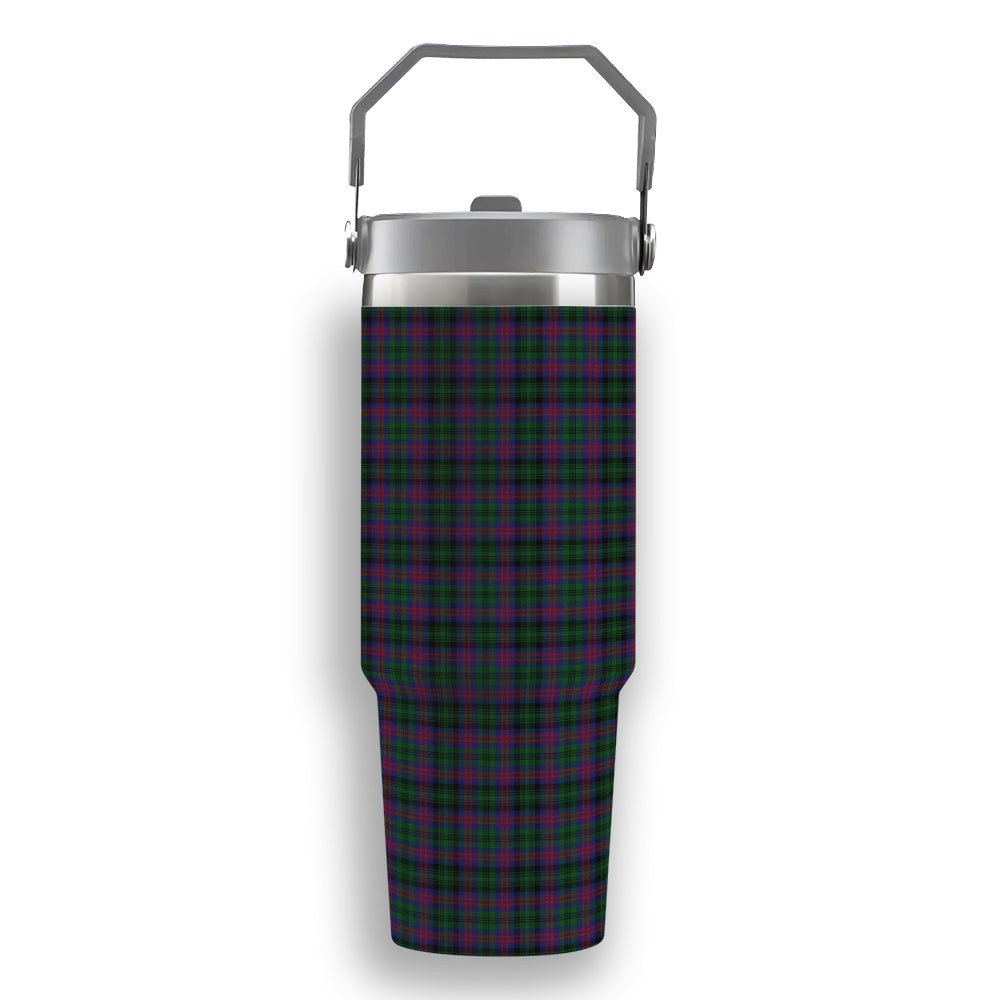 ScotsTee Shop Scottish MacLachlan Hunting Tartan Flip Straw Tumbler 20oz 30oz