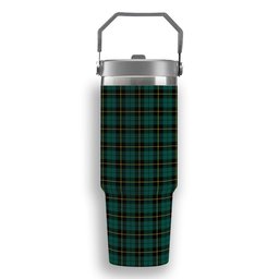 ScotsTee Shop Scottish Wallace Hunting Modern Tartan Flip Straw Tumbler 20oz 30oz