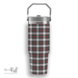 ScotsTee Shop Scottish Stewart Dress Modern Tartan Flip Straw Tumbler 20oz 30oz