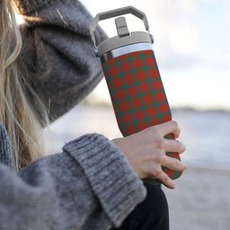 ScotsTee Shop Scottish Robertson Ancient Tartan Flip Straw Tumbler 20oz 30oz