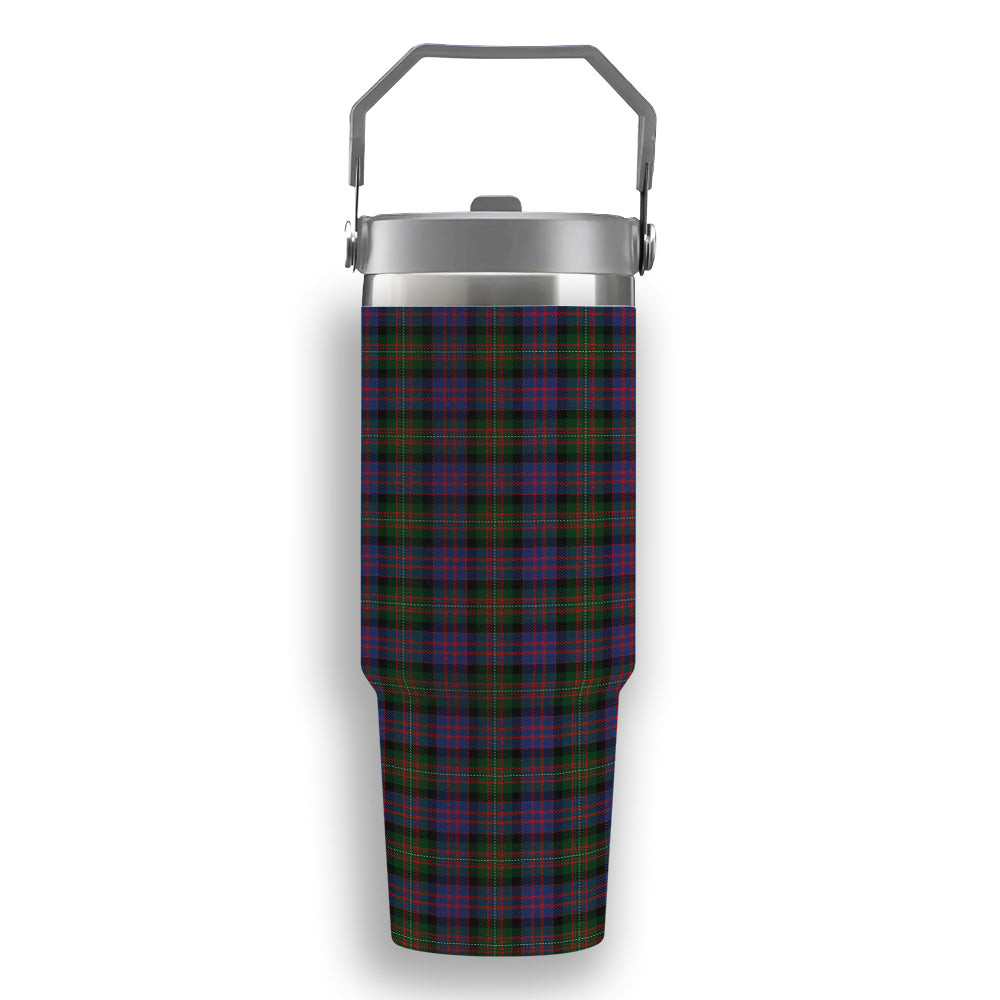 ScotsTee Shop Scottish MacDonell of Glengarry 2 Tartan Flip Straw Tumbler 20oz 30oz