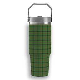 ScotsTee Shop Scottish Strachan Hunting Tartan Flip Straw Tumbler 20oz 30oz