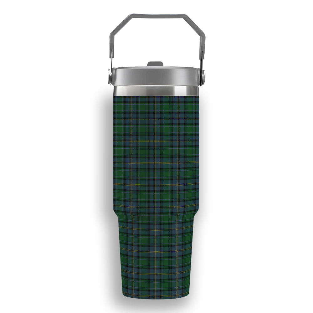 ScotsTee Shop Scottish Hope Vere Lochcarron Tartan Flip Straw Tumbler 20oz 30oz
