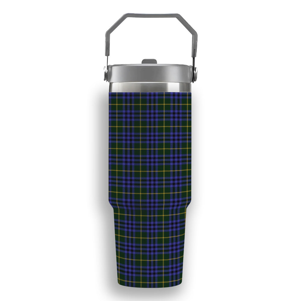 ScotsTee Shop Scottish Marshall of Keith Tartan Flip Straw Tumbler 20oz 30oz