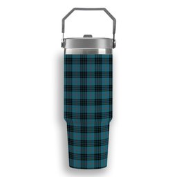 ScotsTee Shop Scottish Morgan Ancient Tartan Flip Straw Tumbler 20oz 30oz