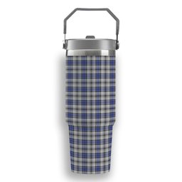 ScotsTee Shop Scottish Hannay Tartan Flip Straw Tumbler 20oz 30oz