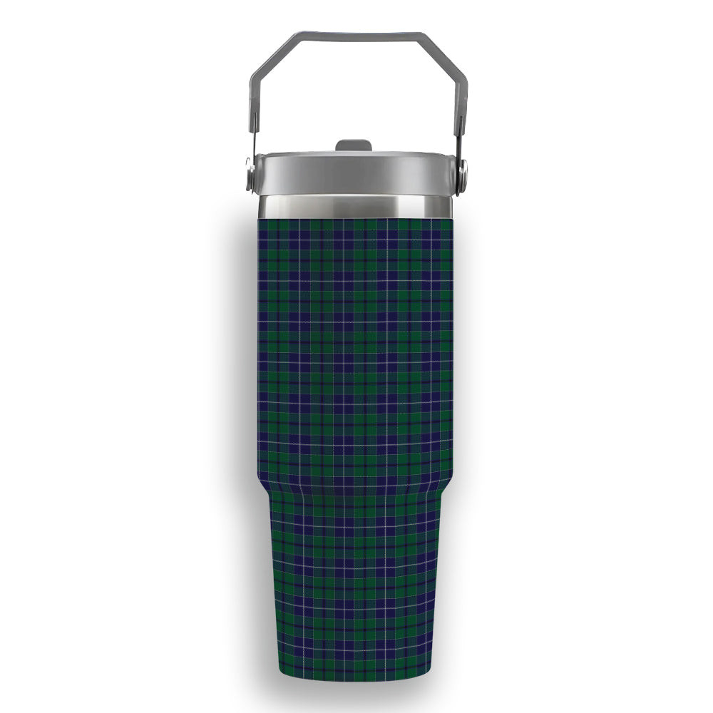 ScotsTee Shop Scottish Weisfeld Tartan Flip Straw Tumbler 20oz 30oz