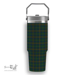 ScotsTee Shop Scottish Kennedy 2 Tartan Flip Straw Tumbler 20oz 30oz