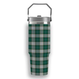 ScotsTee Shop Scottish Kelso Modern Clan Tartan Flip Straw Tumbler 20oz 30oz
