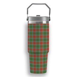 ScotsTee Shop Scottish Muirhead Ancient Tartan Flip Straw Tumbler 20oz 30oz