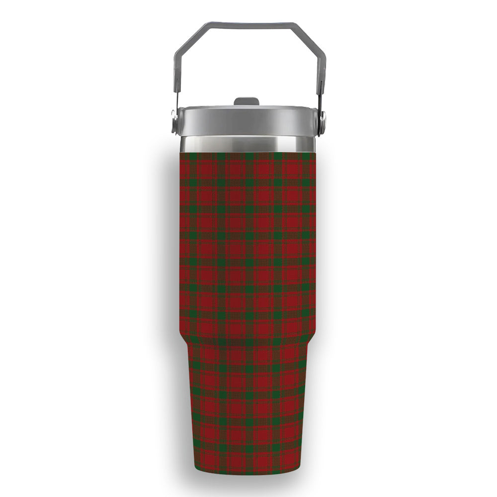 ScotsTee Shop Scottish MacQuarrie Tartan Flip Straw Tumbler 20oz 30oz