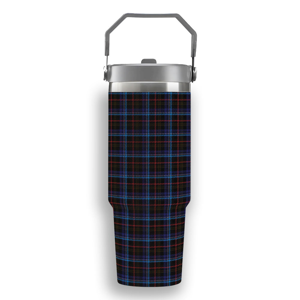 ScotsTee Shop Scottish Kennedy Irish Tartan Flip Straw Tumbler 20oz 30oz