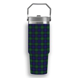 ScotsTee Shop Scottish MacKinlay Modern Tartan Flip Straw Tumbler 20oz 30oz