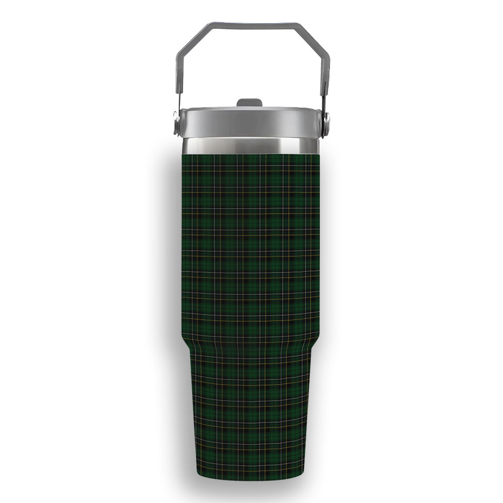 ScotsTee Shop Scottish McAlpin Tartan Flip Straw Tumbler 20oz 30oz
