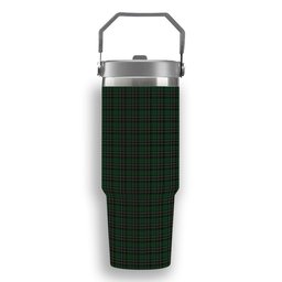 ScotsTee Shop Scottish McAlpin Tartan Flip Straw Tumbler 20oz 30oz