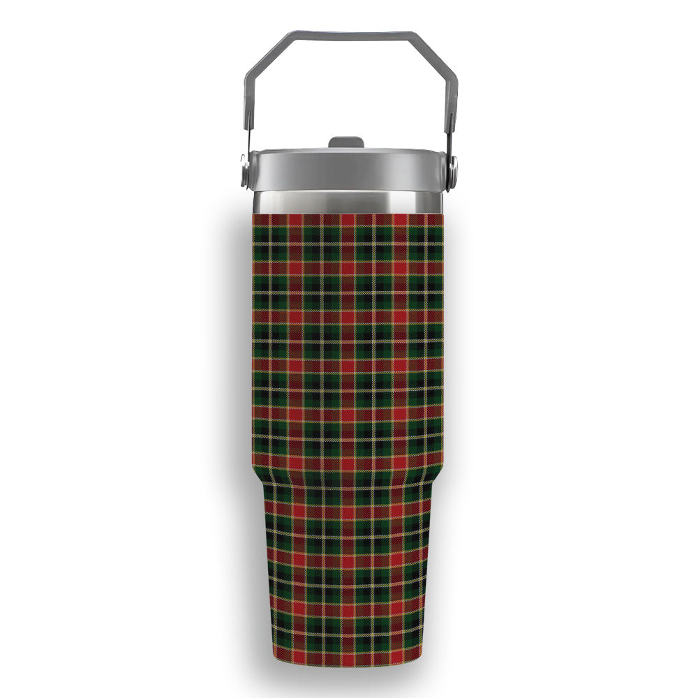 ScotsTee Shop Scottish McLachlan Hunting Modern Tartan Flip Straw Tumbler 20oz 30oz