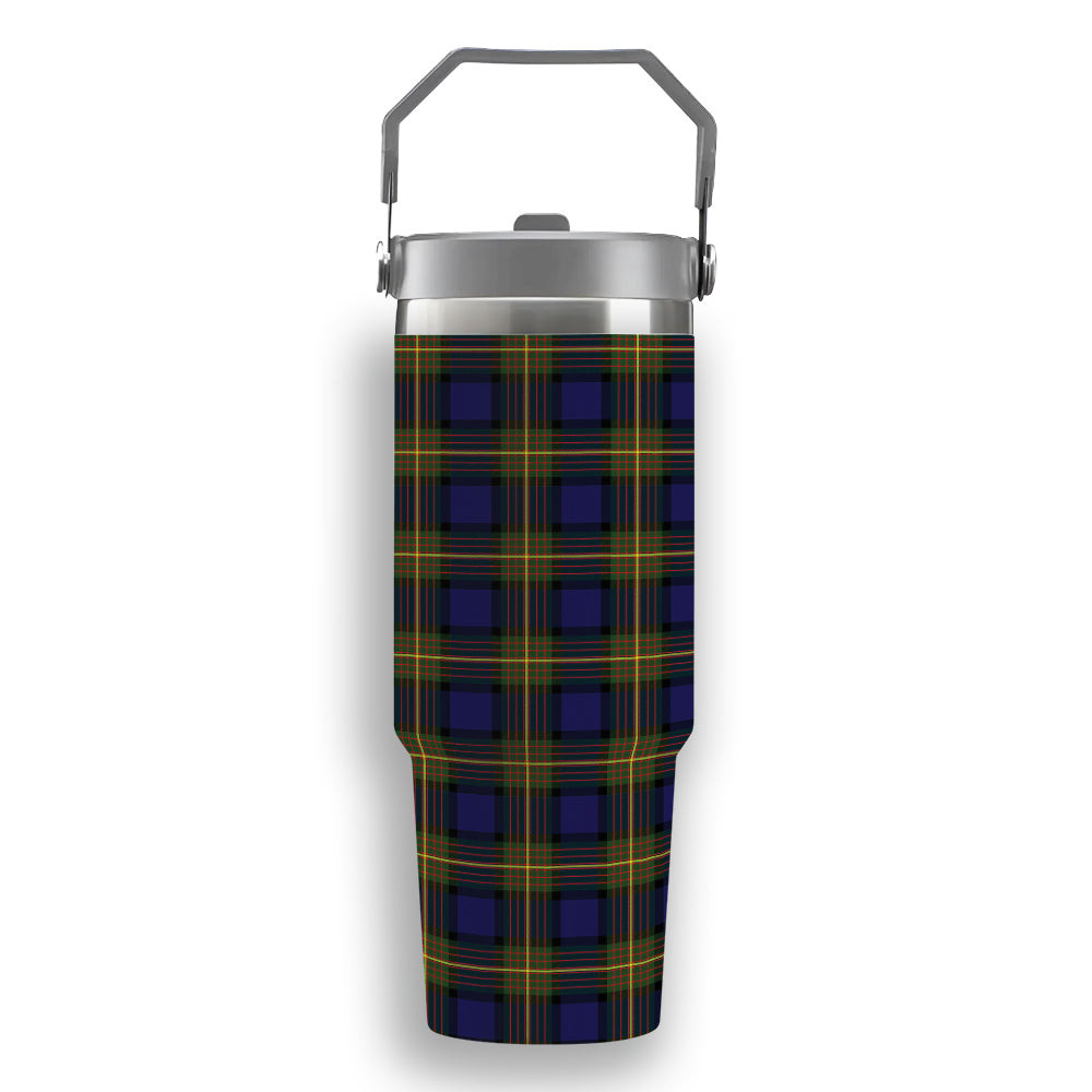 ScotsTee Shop Scottish Muir Tartan Flip Straw Tumbler 20oz 30oz