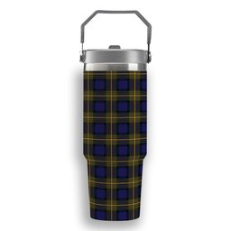 ScotsTee Shop Scottish Muir Tartan Flip Straw Tumbler 20oz 30oz