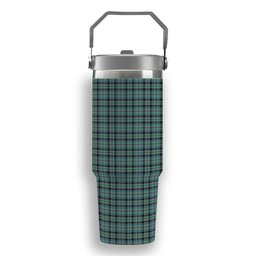 ScotsTee Shop Scottish Stevenson Ancient Tartan Flip Straw Tumbler 20oz 30oz
