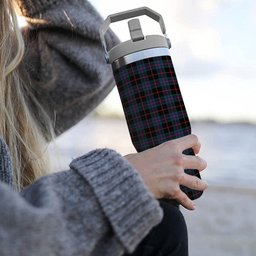 ScotsTee Shop Scottish Nairn Modern Tartan Flip Straw Tumbler 20oz 30oz