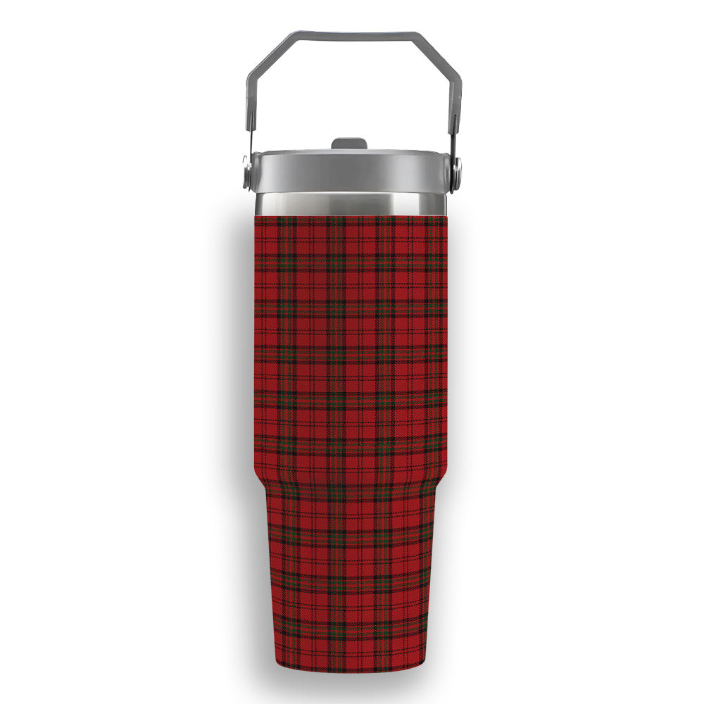 ScotsTee Shop Scottish MacQuarrie 6 Tartan Flip Straw Tumbler 20oz 30oz