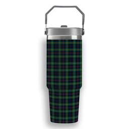 ScotsTee Shop Scottish McLeod of Skye Modern Tartan Flip Straw Tumbler 20oz 30oz