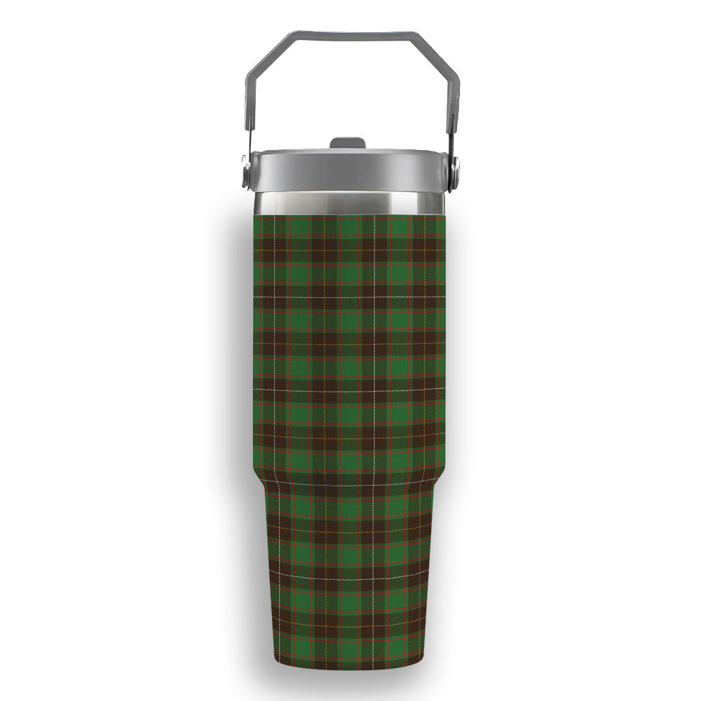 ScotsTee Shop Scottish MacFie Hunting Ancient Tartan Flip Straw Tumbler 20oz 30oz