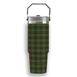 ScotsTee Shop Scottish MacFie Hunting Ancient Tartan Flip Straw Tumbler 20oz 30oz