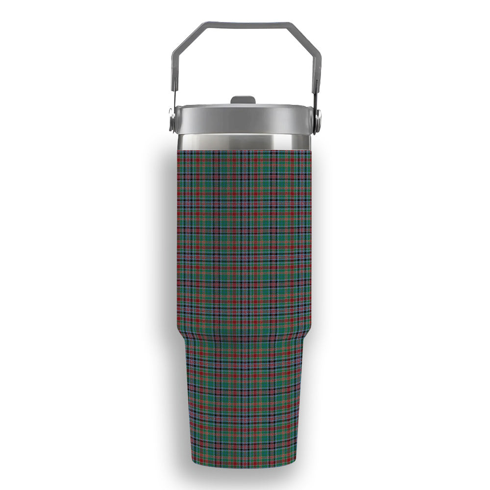ScotsTee Shop Scottish Russell Old Ancient Tartan Flip Straw Tumbler 20oz 30oz