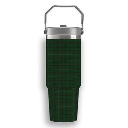 ScotsTee Shop Scottish Skene or Tribe of Mar Tartan Flip Straw Tumbler 20oz 30oz