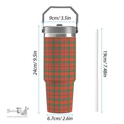 ScotsTee Shop Scottish Monroe Ancient Tartan Flip Straw Tumbler 20oz 30oz