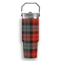 ScotsTee Shop Scottish MacLachlan Weathered Tartan Flip Straw Tumbler 20oz 30oz
