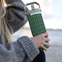 ScotsTee Shop Scottish New Mexico Tartan Flip Straw Tumbler 20oz 30oz