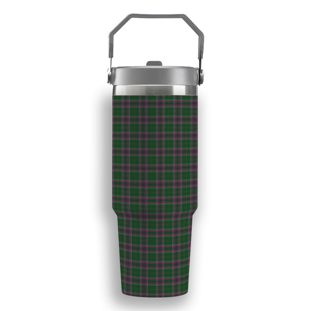 ScotsTee Shop Scottish Gray Hunting Tartan Flip Straw Tumbler 20oz 30oz