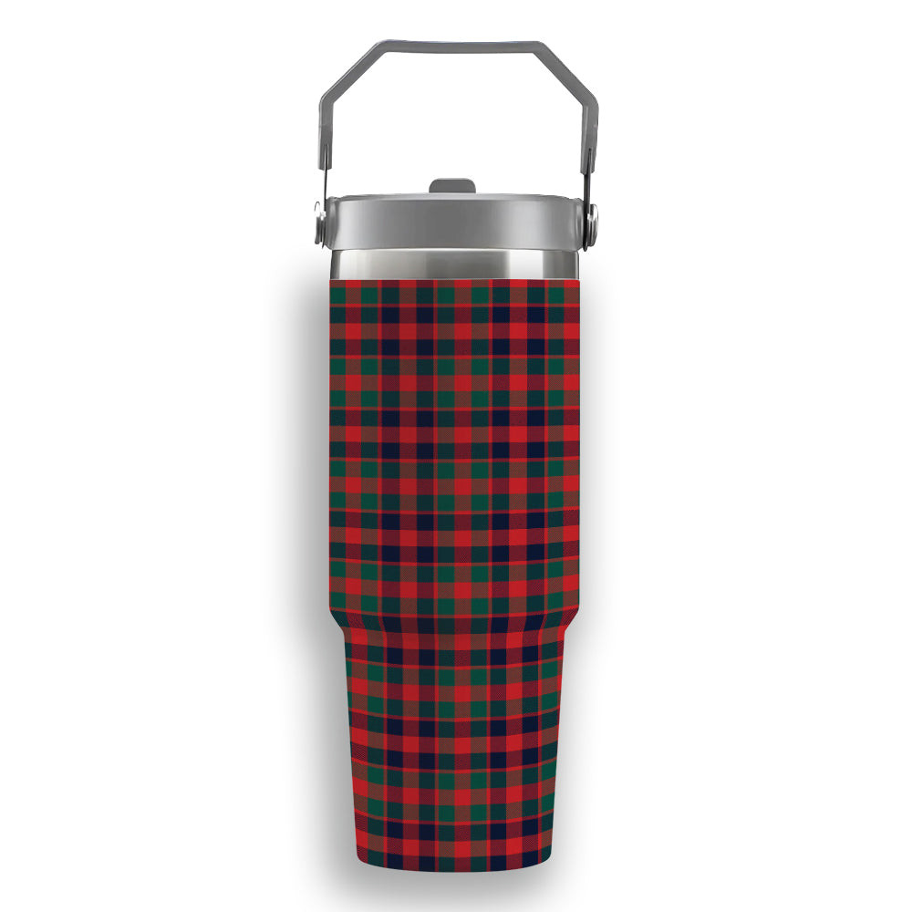 ScotsTee Shop Scottish MacGowan Modern Tartan Flip Straw Tumbler 20oz 30oz