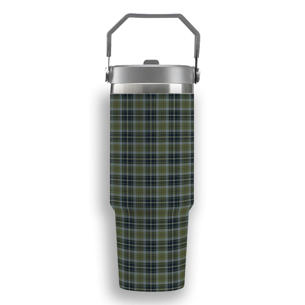 ScotsTee Shop Scottish MacBean Hunting Tartan Flip Straw Tumbler 20oz 30oz