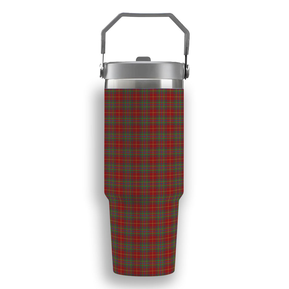 ScotsTee Shop Scottish Wren Tartan Flip Straw Tumbler 20oz 30oz