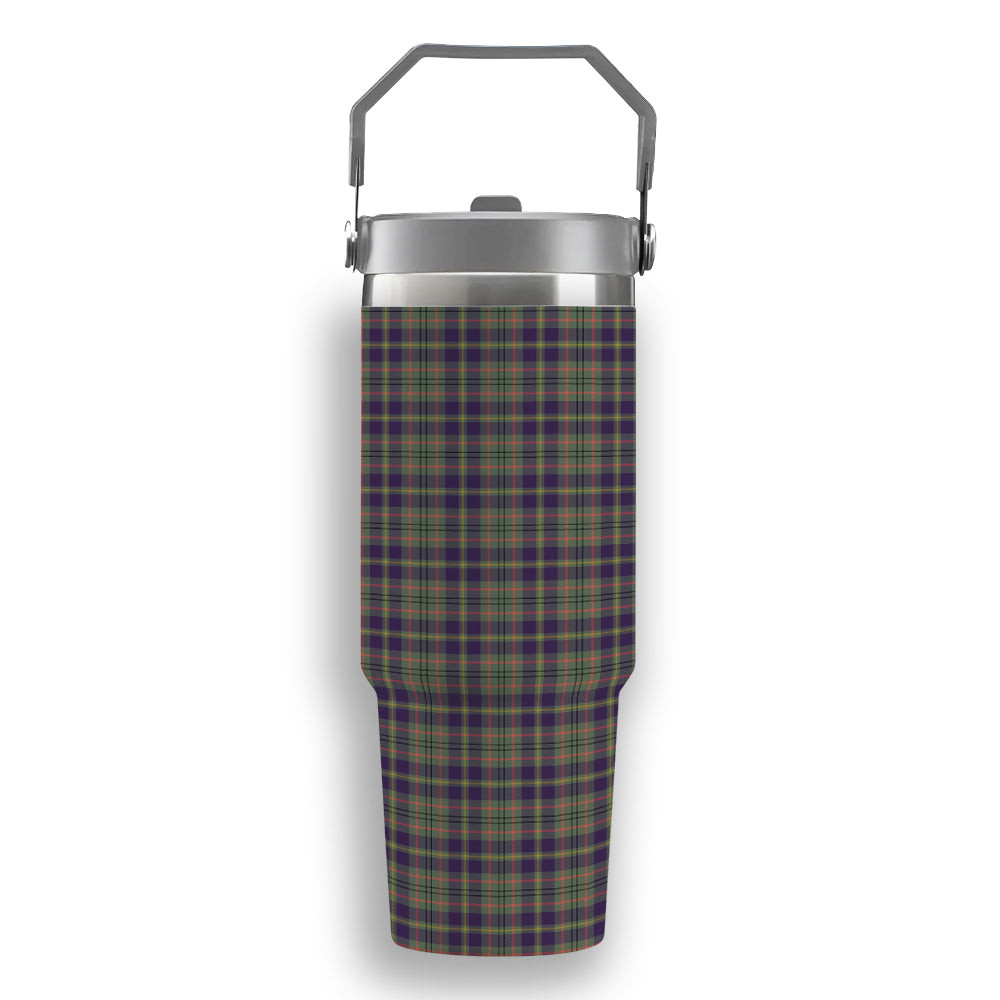ScotsTee Shop Scottish Taylor Weathered Tartan Flip Straw Tumbler 20oz 30oz